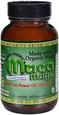 Maca Magic Veggie Capsules 60 Count (Made With Organic Maca Powder)