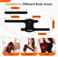 Epinuo Red Light Therapy For KneeWith 5 Vibration Massage Cordless Rechargeable 5000Mah Heated Knee Massager For Pain Relief s For Women Men 660Nm&850Nm Near Infrared Light Brace