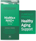 Niamax Nad+ 300Mg - High Potency Cellular Energy Booster - Nad+ Precursor For Enhanced Cellular Health & Healthy Cognitive Aging - Non-Gmo, Vegan, Gluten-Supplement
