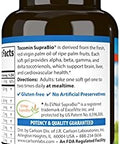 Carlson Tocomin SupraBio Full Spectrum Tocotrienol Complex NonGMO Tocotrienols Alpha Beta Gamma Delta 120 Softgels