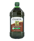 Colavita Organic Extra Virgin Olive Oil Pack of 1 (68 Fluid Ounce) Plastic Bottle