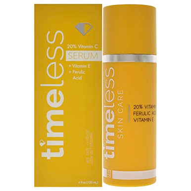 Timeless Vitamin C Plus E 20 Percent Ferulic Acid Serum Serum Unisex 4 Oz