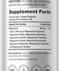 Horbaach Magnesium Complex 1490 mg 240 Capsules 10 Forms of Elemental Magnesium Vegan NonGMO Gluten Free