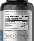 Horbaach Zinc Carnosine Supplement 84mg per Capsule 150 Count NonGMO and Gluten Free