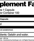 Terravita Bugleweed - 450 Mg (100 Capsules, Zin: 510976)