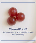 Trace Minerals Vitamin D3 + K 2 Gummies