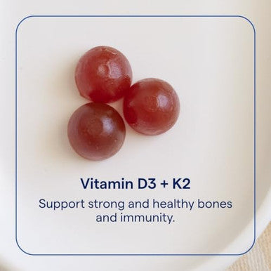 Trace Minerals Vitamin D3 + K 2 Gummies