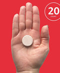 ICON Nutrition Milk Thistle Effervescent Tablets NOT Capsules - Summer Fruit Flavour Sugar Free Vegan - 20 Tablets