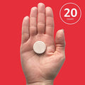 ICON Nutrition Milk Thistle Effervescent Tablets NOT Capsules - Summer Fruit Flavour Sugar Free Vegan - 20 Tablets