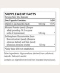 Thorne - Broccoli Seed Extract - Supports Liver Detox & Provides Antioxidant Support - Sulforaphane Glucosinolate (Sgs) Vitamin C & Mustard Powder Supplement - Third-Party Certified 60 Capsules