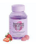 Lemme Creatine Monohydrate Gummies For Women And Men 5G Dose To Support Lean Muscle Strength Recovery Cognitive Health W/Ginseng For Absorption Sour Strawberry Nsf Certified 60 Gummies