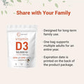 Micro Ingredients Vitamin D3 50000 Iu K2 Mk-7 200 Mcg 240 Softgels Virgin Coconut Oil 2-In-1 Support Easy To Swallow Non-Gmo
