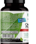 Emerald Labs Quercetin Phytosome Plus - Vegan Antioxidant & Immune Support Supplement - Contains Quercetin & Zinc - 60 Vegetable Capsules (60-Day Supply)
