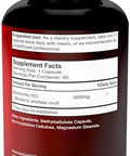 Divine Bounty Pure Berberine Complex - 600Mg Per Capsule Berberine Hcl Supplement - 60 Vegetarian Capsules