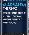 Rsp Nutrition Quadralean Thermogenic Fat Burner For Men & Women, Weight Loss Supplement, Crash-Energy, Metabolism Booster & Appetite Suppressant, Diet Pills, 60 Serv (Packaging May Vary)