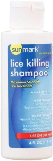 Sunmark Lice Killing Shampoo Maximum Strength 4 oz By Sunmark