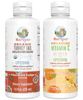 Maryruth's Turkey Tail Mushroom Liposomal (Chocolate Fudge) & Vitamin C Liposomal