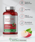 Horbaach Apple Cider Vinegar Caplets 3200Mg