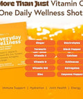 TRULEAN Everyday Wellness Shot Powder Drink Mix Immune Support Supplement with Vitamin C Zinc Ginger Turmeric and Electrolytes Travel Wellness Shot Packets 0 Sugar Gluten Free 30 Servings