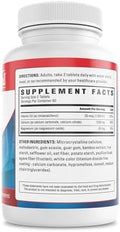 U.S. Doctors' Clinical 1200Mg Calcium Citrate & Calcium Carbonate Supplement W/Vitamin D3 & Magnesium - Support For Bone Strength, Muscles & Nerves - Vegan, Non-Gmo - 60 Tablets[1-Month Supply]