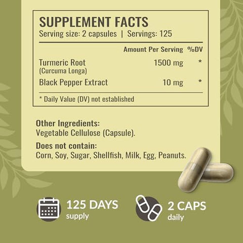 Herbamama Turmeric And Super Immune Mushroom Kit - Bundle Of 1500 Mg Turmeric Curcumin Capsules & Super Immune Mushroom Complex Tincture - Vegan Non Gmo Sugar & Alcohol- - 2 Pack