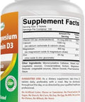Best Naturals Calcium Magnesium Zinc With Vitamin D3, 300 Tablets - Calcium 1000 Mg, Magnesium 400 Mg, Zinc 25 Mg & D3 600 Iu Per Serving (3 Tablets)