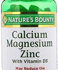 Nature'S Bounty Calcium Magnesium & Zinc Caplets, Immune & Supporting Bone Health, 100 Count