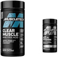 Muscletech Clear Muscle Post Workout Recovery Muscle Builder For Men & Women & Platinum Multivitamin For Immune Support 18 Vitamins