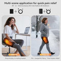 Carecomfi Cordless Heated Massage With 5000Mah Power Bank For Hip/Sciatica Pain Relief Hip Heating Pad Support Brace With Hot Physical Therapy Lower Back/Thigh/Buttock Best For Family