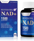 Nad Supplement - Liposomal Nad+ Supplement With Resveratrol 90 Count (1500Mg)