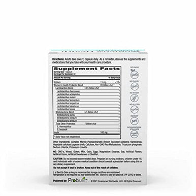 Greens First Female Womens Health Probiotic 30 Capsules Probiotic Support for Women Probiotics for Women