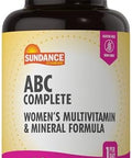 Sundance Women'S Abc Complete Multivitamin 60 Caplets With Mineral Formula Nongmo And Gluten Supplement