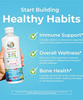Maryruth's Organics Kids Multivitamin Liposomal (Strawberry Cherry & Vanilla) & Vitamin