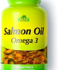 Alfa Vitamins Salmon Oil 100 Softgels Fish Oil Epa Dha Essential Fatty Acids 100 Softgels