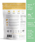 Sprout Living Epic Protein Bundle Vanilla Lucuma & Pro Collagen (20G Organic Plantbased Protein Powder Vegan Gluten Superfoods) 1Lb 12 Servings