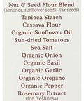 Simple Mills Almond Flour Crackers, Sundried Tomato & Basil, Gluten Free, Flax Seed, Sunflower Seeds, Corn Free, Good for Snacks, Made with whole foods, (Packaging May Vary), 4.25 Ounce