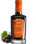 Balsamic Vinegar of Modena, Rich & Creamy - Salads & Ice Cream - 8.5 Fl Oz | Ponti, Italy Ã¢â‚¬â€œ Drizzle for Meats, Marinades, Risotto, Cheese & Cocktails Ã¢â‚¬â€œ Family Recipe, Oak-Aged Longer, Grape Must