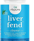 Nbpure Liver Fend Liver Detox And Cleanse Milk Thistle And Liver Support Supplement 90 Count