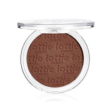 Lottie London Sunkissed Bronzer In Sunglow Infused With Bamboo Extract And Vitamin E This Skin-Loving Bronzer Adds A Buildable Warm Bronze For A Defined Finish