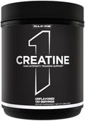 Rule 1 Proteins Creatine Powder " Pure Micronized Creatine Monohydrate For Highintensity Exercise And Lean Body Mass Support Flavored And Unflavored (130 Servings Unflavored)