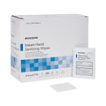 Mckesson Hand Sanitizing Wipes [100 Count] Alcohol Wipes With Aloe And Vitamin E Travel Individually Wrapped