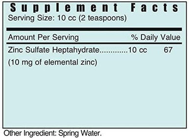 Systemic Formulas Znc-Zinc Chelate (8 Fl. Oz.) #195