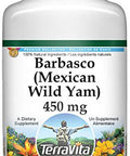 Terravita Barbasco (Mexican Wild Yam) - 450 Mg (100 Capsules, Zin: 519117)