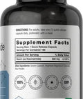 Horbaach Nicotinamide 500mg 180 Capsules Flush Free Dietary Supplement NonGMO and Gluten Free Vitamin