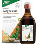 Floradix By Salus Magnesium (16.9 Oz) and Iron and Herbs (8.5 Oz) Bundle Magnesium For Bone Support Digestive Health and More Iron Supplement For Healthy Energy Support
