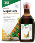 Floradix By Salus Magnesium (16.9 Oz) and Iron and Herbs (8.5 Oz) Bundle Magnesium For Bone Support Digestive Health and More Iron Supplement For Healthy Energy Support