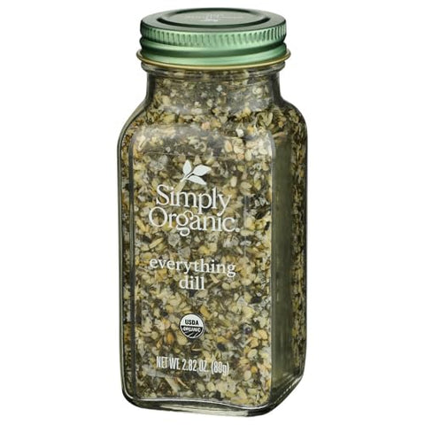 Simply Organic Organic Dill Everything Seasoning, 2.82 Ounce