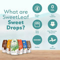 SweetLeaf Sweet Drops Flavored Stevia Liquid Sweetener Stevia Extract Zero Calories Gluten Free Keto Friendly Non GMO Natural Flavors Sugar Alternative Caramel 1.7 Fl Oz (Pack of 1)