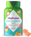 vitafusion Daily Complexion Care (1) Beauty Supplement Helps Support Clear Skin (1) (2) with Zinc Gluconate Plus Vitamins E and C Tangerine Strawberry Flavor 60 Count