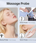 Leawell Electronic Acupuncture Meridian Pen Electric Acupoints Finder Acupressure Point Therapy Tool For Pain Relief With 3 Massage Heads Rechargeable